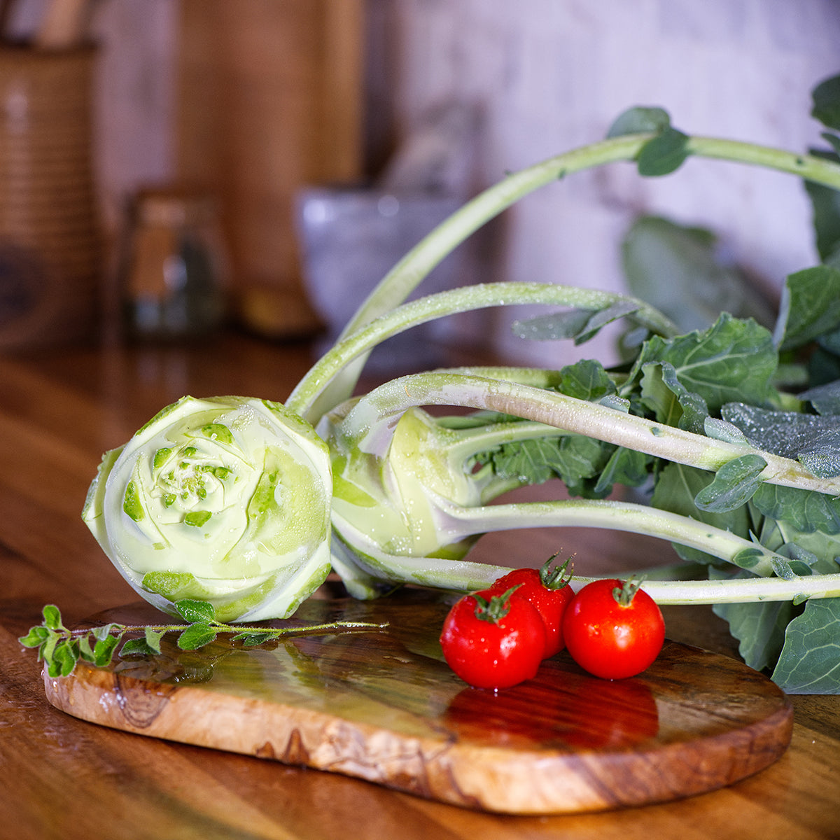Kohlrabi, 2 heads